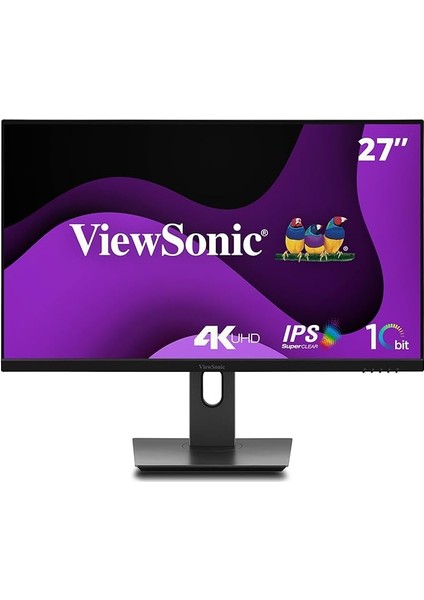 VG2762-4K 27" 3840 x 2160 (Uhd) Superclear IPS Panel 10-Bit HDR10 Hdmı/dp Ergonomik Monitör