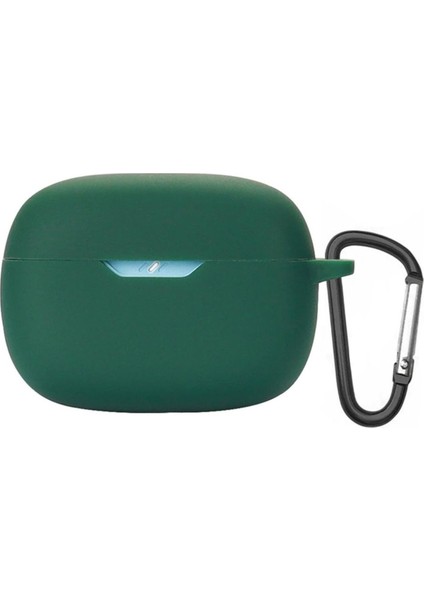 Jbl Wawe Beam Kılıf Model Uyumlu Mat Silikon Soft Kancalı Koyu Yeşil