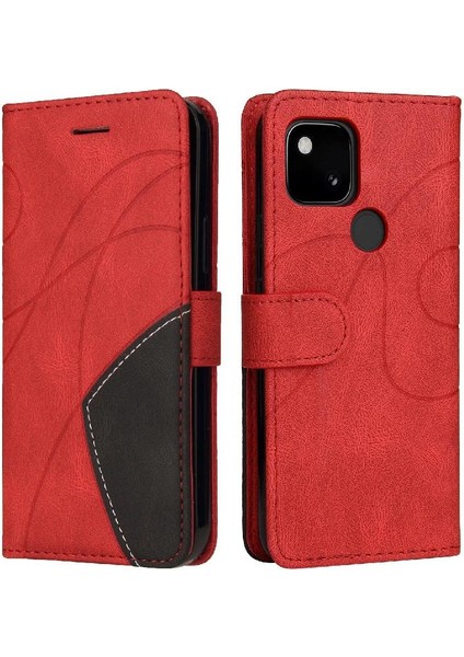 Google Piksel 5 Pu Deri Telefon Kılıfı (Yurt Dışından)
