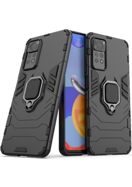 Xiaomi Redmi Not 11 Pro 360 &deg; Dönen Halka Damla Telefon Kılıfı (Yurt Dışından)