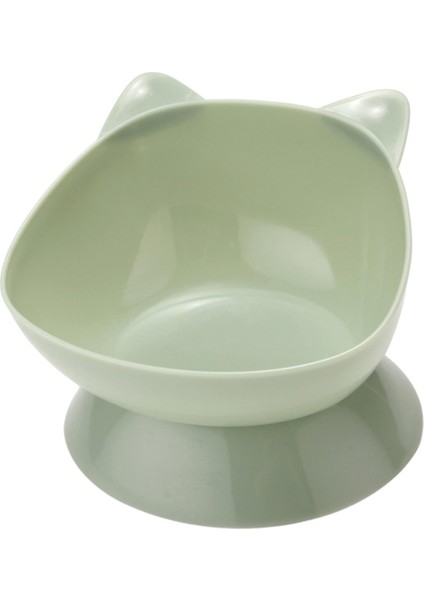 Yükseltilmiş Kasesi Küçük I Için Kaymaz Kitty Aperatif Kasesi Yeşil (Yurt Dışından)