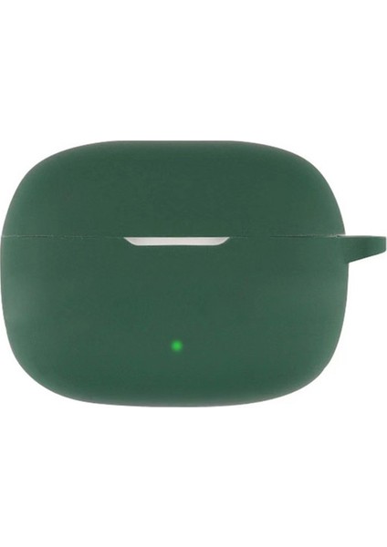 Jbl Wawe 200 Kılıf Model Uyumlu Mat Silikon Soft Kancalı Koyu Yeşil