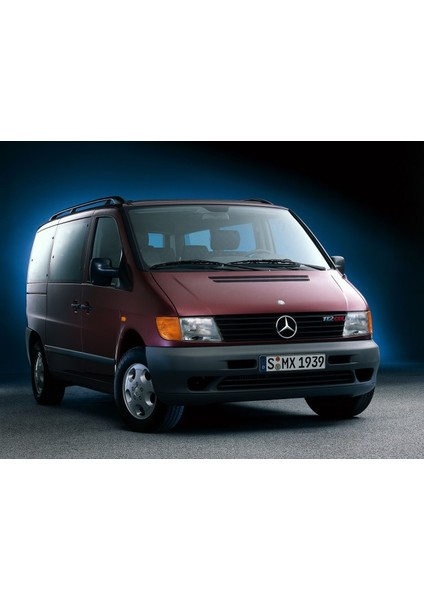 Vito W638 1996-2003 Diskli Arka Fren Balatası Fişli