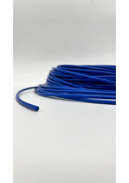 Çim Biçme Makinesi Misinası Mavi 3 mm 5 Metre Kaliteli Hammadde ile 30 Kat Daha Dayanıklı