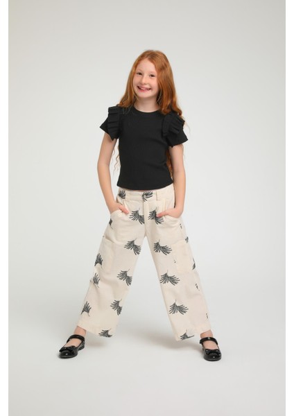 3'lü Cep Detay Kız Çocuk Ceketli Takım fiyatları