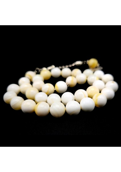 Shell Taşı Tesbih 10 mm Küre Kesim