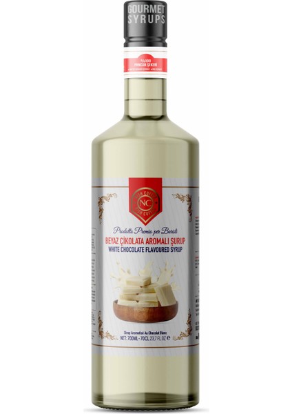 Nish Beyaz Çikolata Aromalı Şurup 700 ML- P