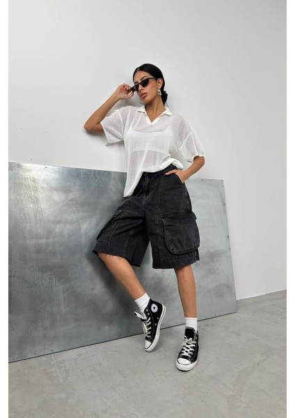 Polo Yaka Transparan T-Shirt modelleri