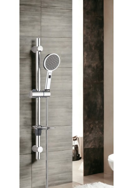 Gediz Oval Borulu Hareketli Sürgülü Duş Seti Üst Takımı