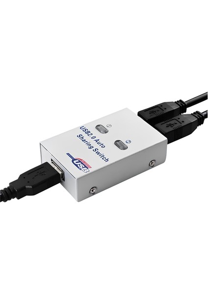 USB 2.0 Yazıcı Için Anahtarlı 2 Port Sharing Switch