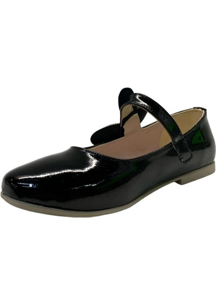 109 Kız Çocuk Kelebekli Babet modelleri