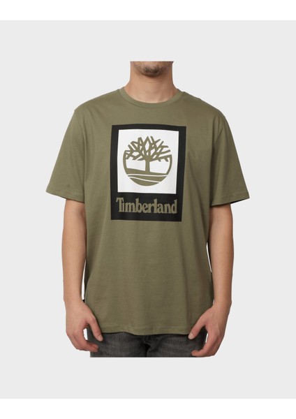 Colored Short Sleeve Tee Erkek Siyah Tshirt TB0A5QS25901