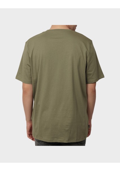 Colored Short Sleeve Tee Erkek Siyah Tshirt TB0A5QS25901 indirimleri