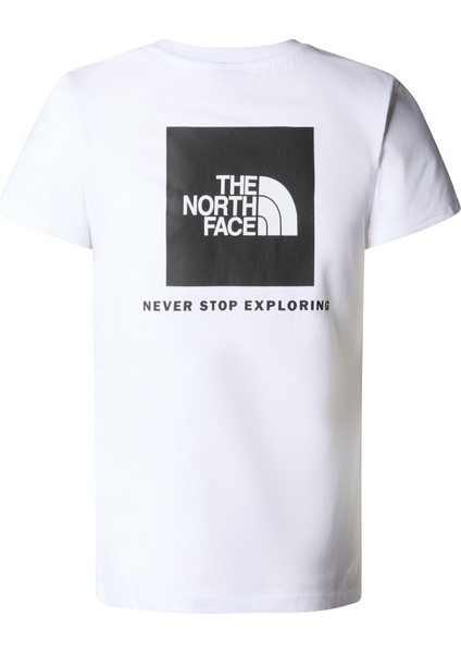 W S/s Box Nse Slım Tee Kadın Beyaz Tshirt NF0A87NMFN41 fiyatları