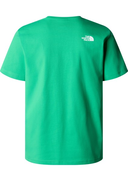 M Mountaın Play S/s Tee Erkek Yeşil Tshirt NF0A87ENPO81 fiyatları