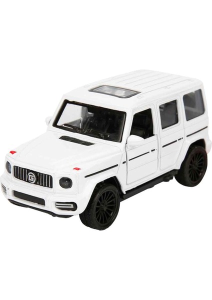 1:43 Maxx Wheels Premium Suv Araba 10 cm - Beyaz