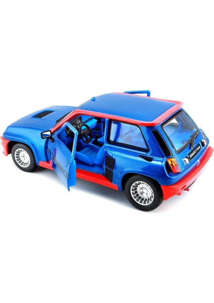 Burago Renault 5 Turbo 1982 Model Klasik Araba 1/24 Ölçek - Mavi fiyatları