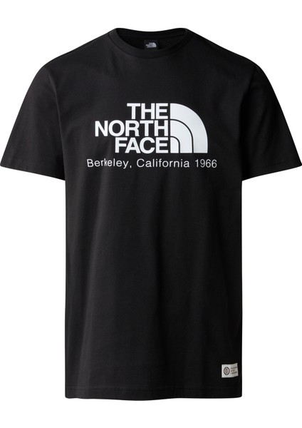 M Berkeley Calıfornıa S/s Tee- In Scrap Erkek Siyah Tshirt NF0A87U5JK31