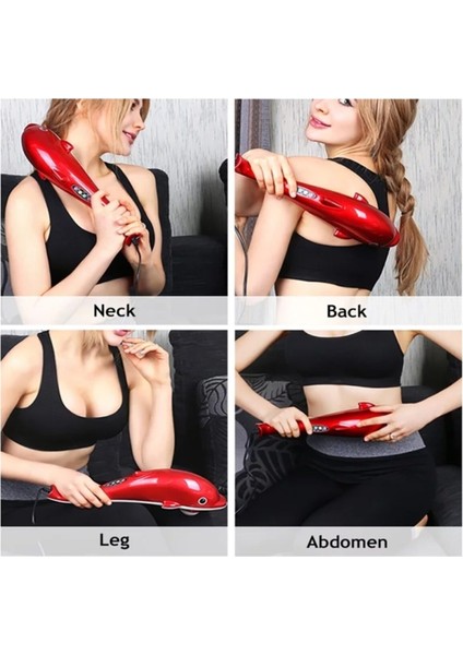 Dolphin Profesyonel Boyun Bel Sırt Karın Bacak Vücut Masaj Aleti fırsatları