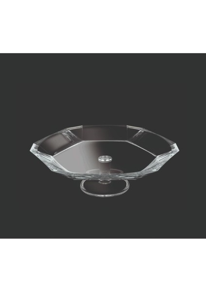 Pasabahce Crystallin Reflectıon Ayaklı Servis Tabağı - 95461