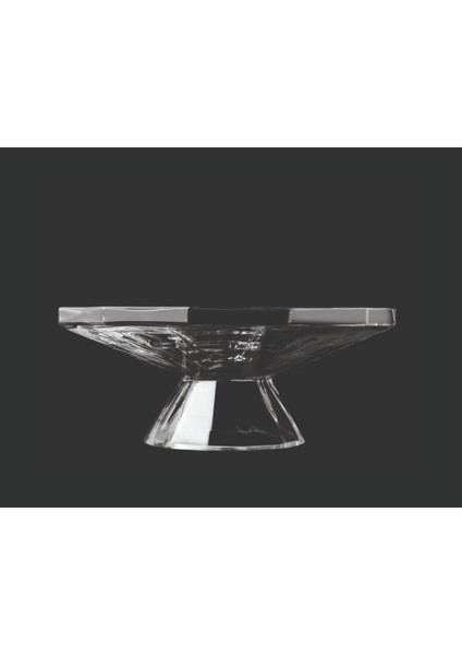 Pasabahce Crystallin El Imalatı Torte Ayaklı Servis Tabağı - 28099