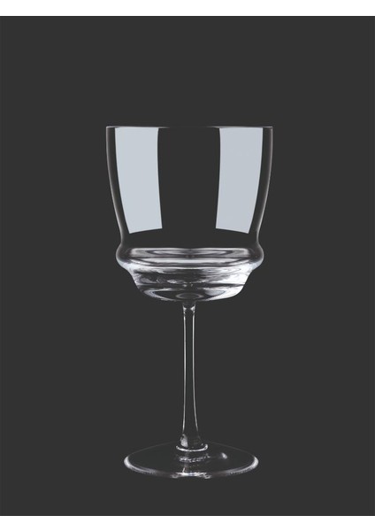 Crystallin El Imalatı Flokı 2'li Ayaklı Bardak - 490 cc - 32303