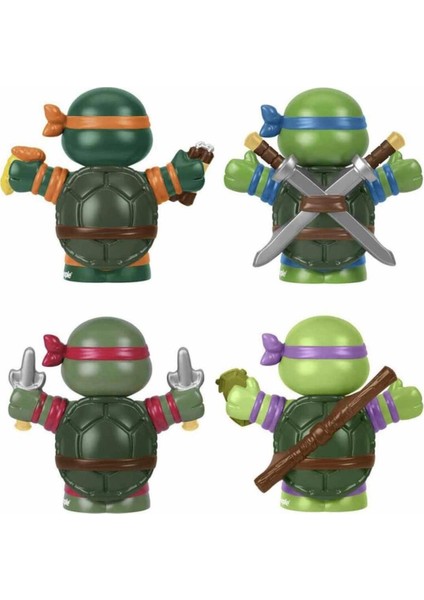 Fisher Price Little People Collector Teenage Mutant Ninja Turtles HPM43