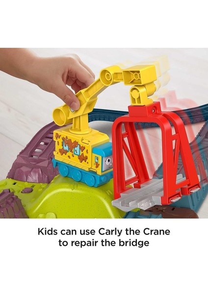 Fisher Price Thomas ve Arkadaşları Çemberde Dönüş Eğlencesi Oyun Seti Mega Boy HJL20 modelleri