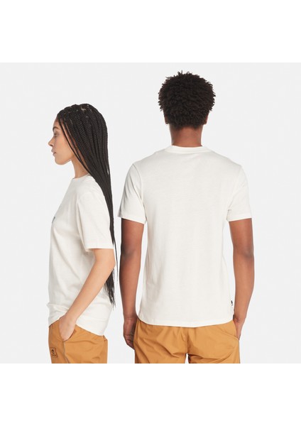 Front Graphic Short Sleeve Tee Erkek Beyaz Tshirt TB0A5UF7CM91 modelleri