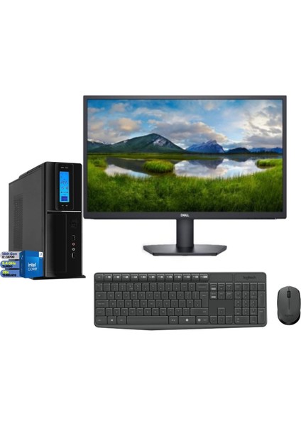 Flex Pro 470X Intel Core I7 14700 96GB Ddr5 256GB SSD Freedos Sff Slim 23.8 Fhd Monitör Masaüstü Bilgisayar ZET470X9563026