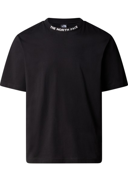 M S/s Zumu Relaxed Tee Erkek Siyah Tshirt NF0A87DDJK31