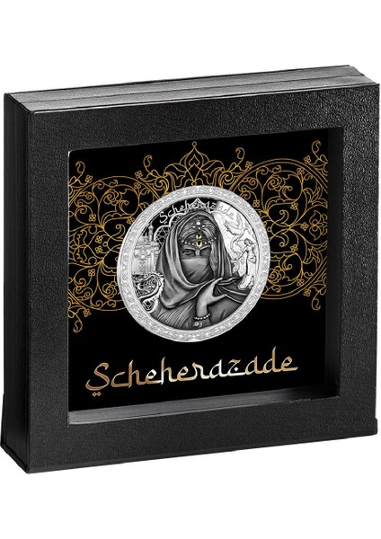 Scheherazade One Thousand And One Nights 2023 2 Ons 62.20  Gram Gümüş Sikke Coin (999)