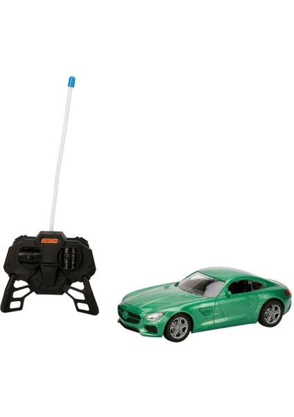 1:20 Uzaktan Kumandalı Aztec Metalik Araba - Yeşil