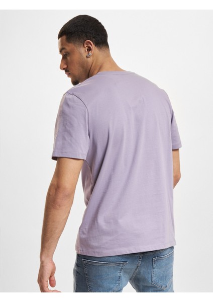 Linear Logo Short Sleeve Tee Erkek Mor Tshirt TB0A5UPQEG71 modelleri