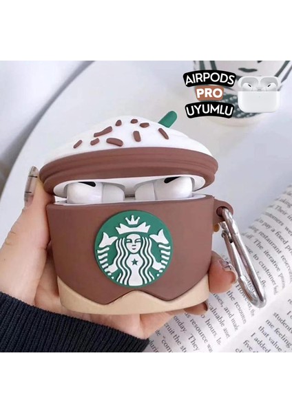 2'li Set - Pro Uyumlu Kahverengi Starbucks ve Kurabiye ve Ayıcık Figürlü Kulaklık Kılıfı Seti fiyatları