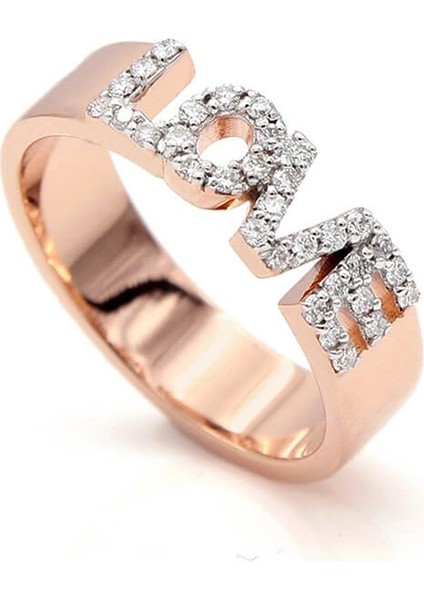 Taşlı Love Yüzük fiyatları