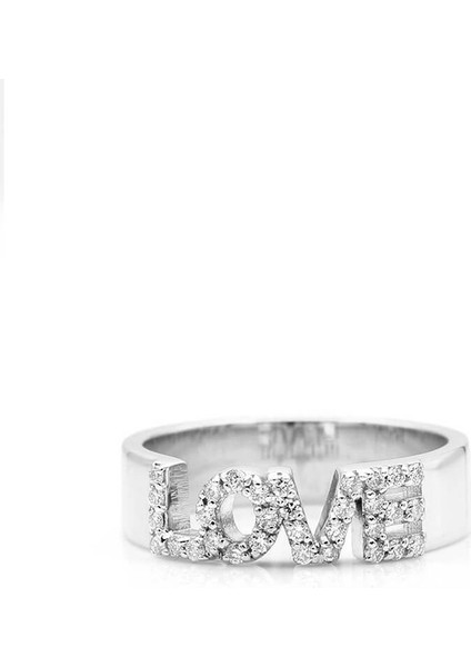 Taşlı Love Yüzük fırsatları