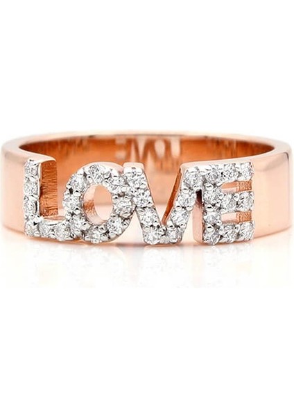 Taşlı Love Yüzük indirimleri