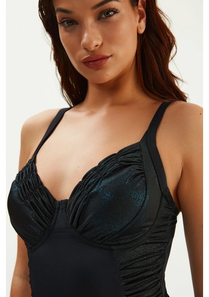 Balenli Sim Detaylı Toparlayıcı Mayo Siyah 2279ESMY fırsatları