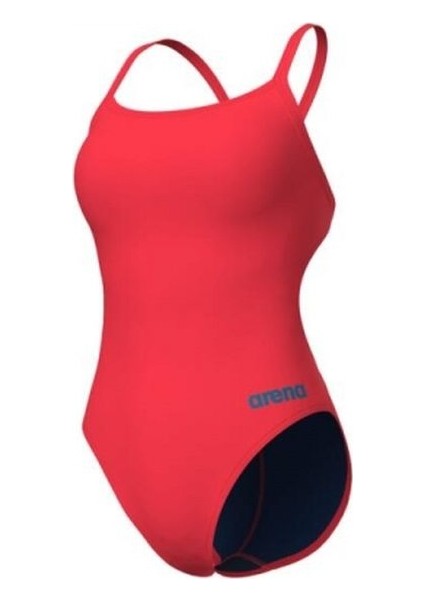 W Team Swimsuit Challenge Solid Kadın Yüzücü Mayosu 004766300 Pembe
