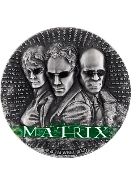 The Matrix 2023 2 Ons 62.20 Gram Gümüş Sikke Coin (999)