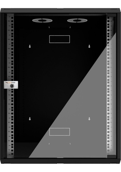 15U 19" 600MM Duvar Tipi Rack Kabinet