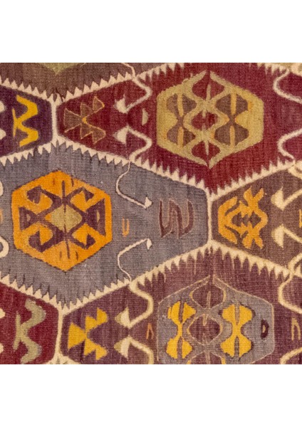 Asia- Kirman El Eğirmesi Kilim