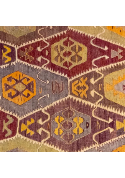 Asia- Kirman El Eğirmesi Kilim