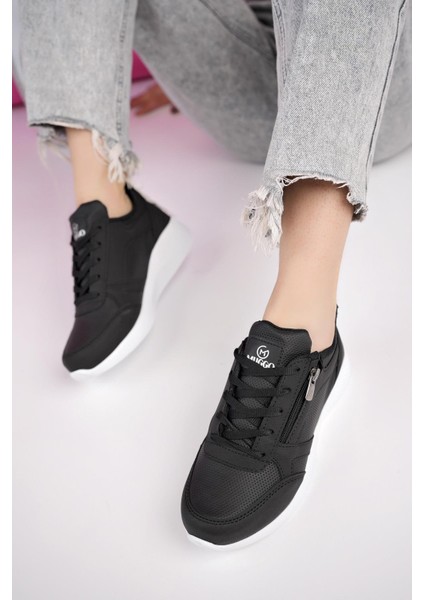 Asia Garantili Kadın Ortopedik Günlük Bağcıklı Yandan Fermuarlı Rahat Sneaker Spor Ayakkabı modelleri