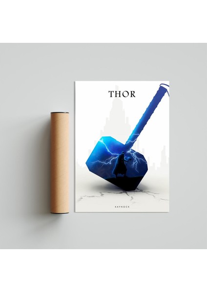 Thor 21 x 30 cm  - Siyah Çerçeveli