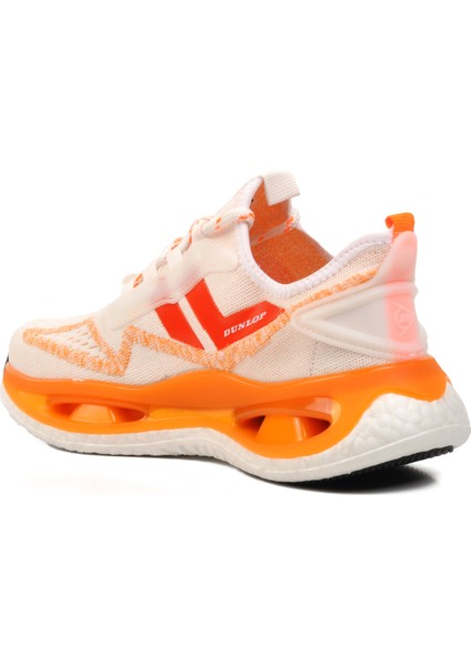 DNP-2356 Beyaz-Turuncu Unisex Spor Ayakkabı