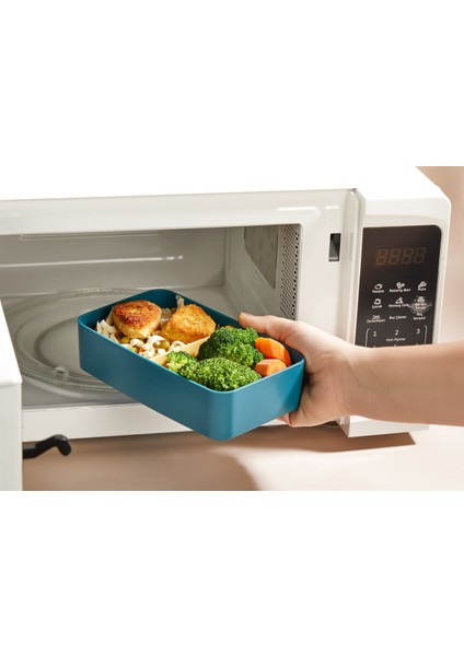 İki Katlı Beslenme Kabı Sarı Kapaklı Ergonomik Tasarım 110 x 187 x 105 cm fırsatları