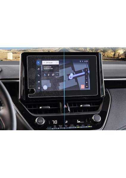 Toyota Corolla Vision Plus 9" Multimedya Mat Ekran Koruyucu
