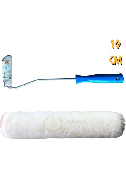 Kadife Moher Parmak Rulo Takım - 10 cm